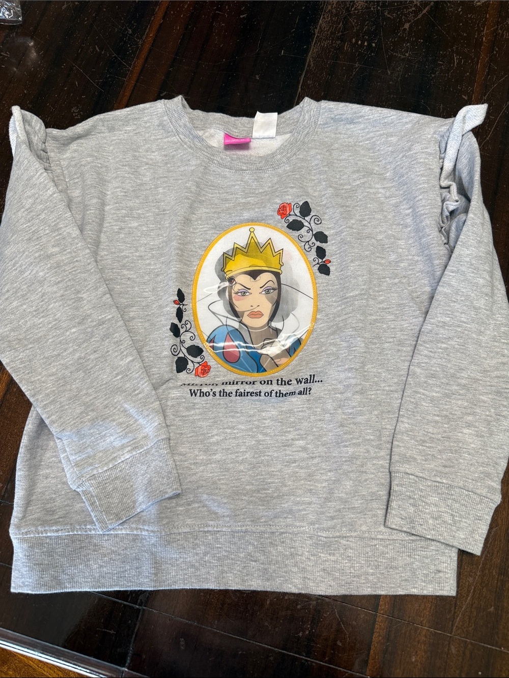 Girls Disney Sweatshirt large Pink